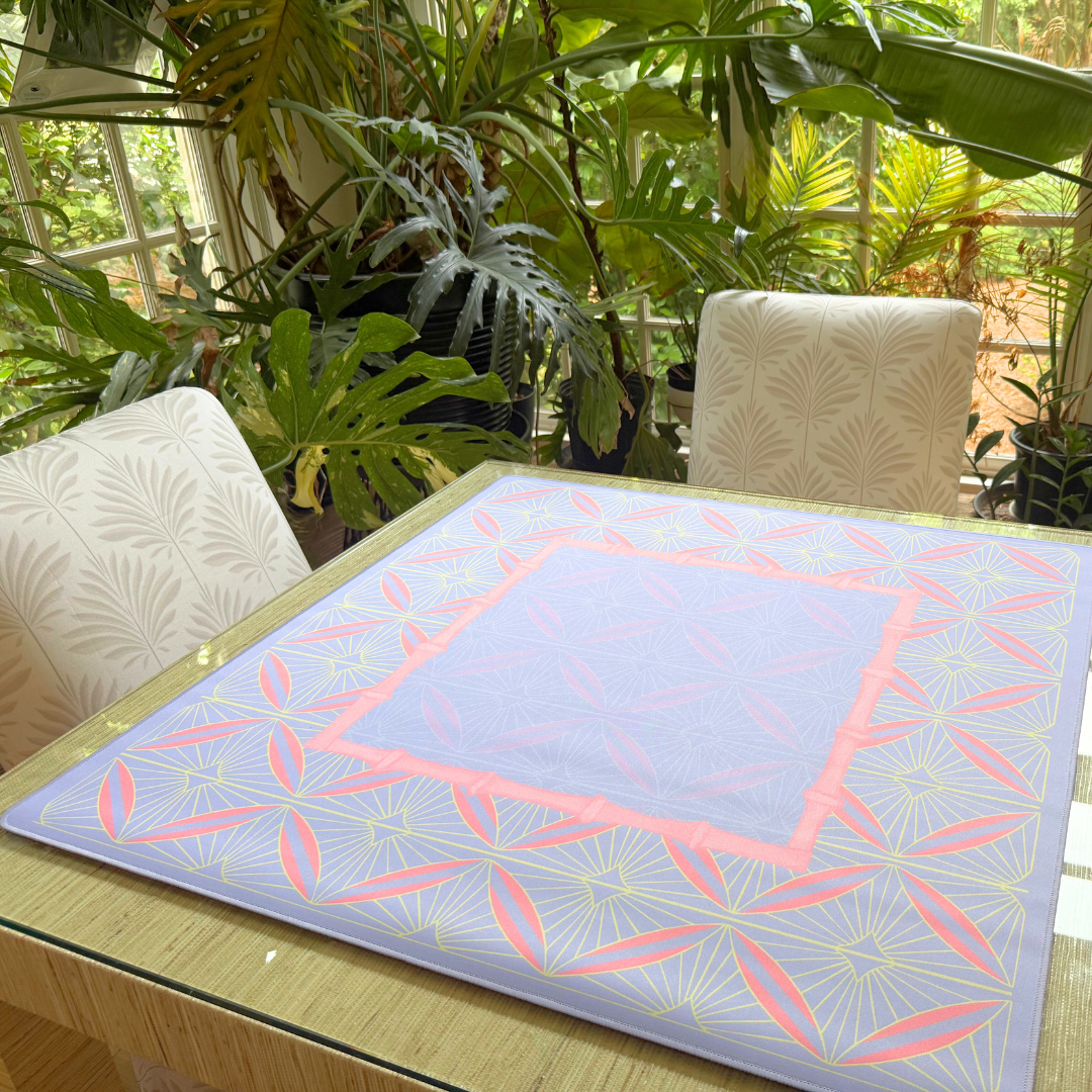 The Periwinkle Prism Mahjong Mat