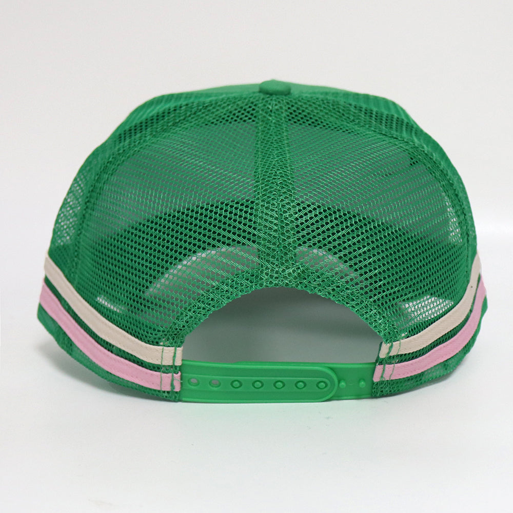 Mahjong Trucker Hat - Kelly Green