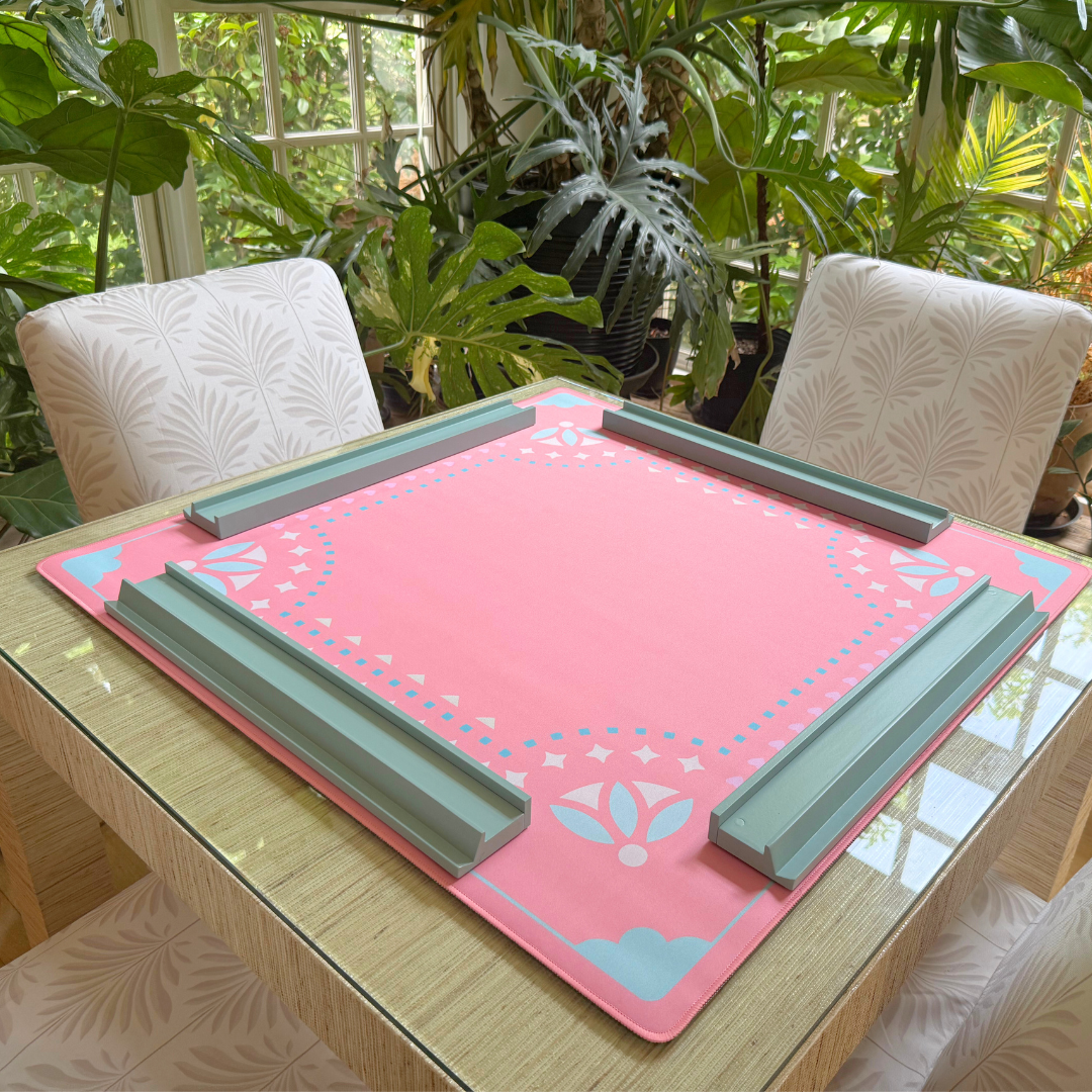 The Pastel Deco Mahjong Mat