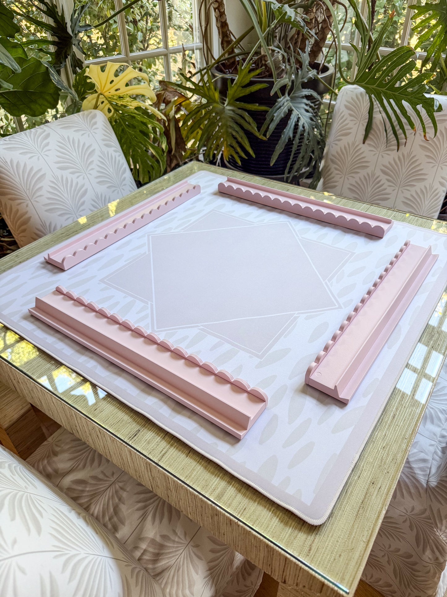 The Neutre Blanc Mahjong Mat