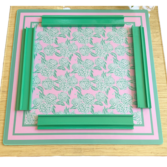 The Dahlia Mahjong Mat