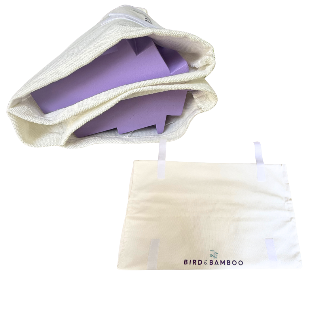 20 Inch Double Magnetic Wooden Mahjong Rack & Pushers with Rack Bag