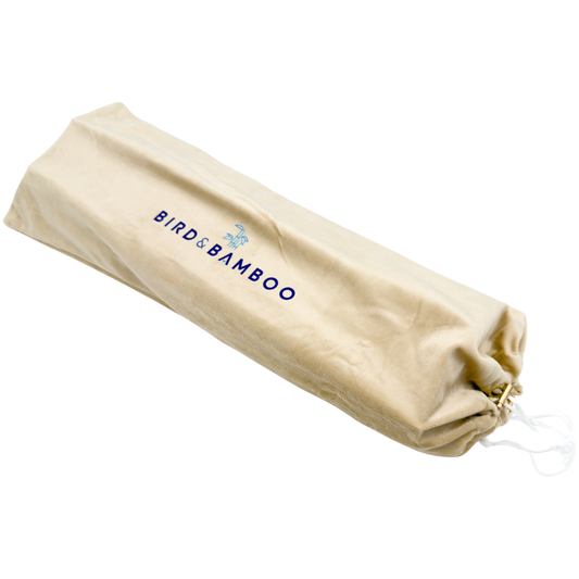 Velvet Drawstring Mahjong Rack Bag For *Double Racks*