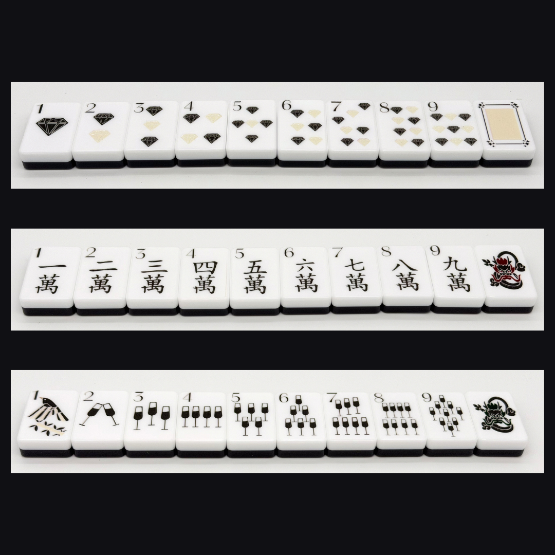 The Empress Mahjong Tile Set