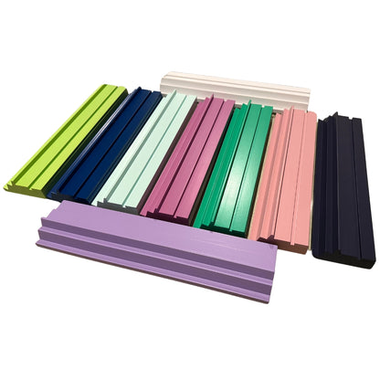 19 Inch Double Magnetic Wooden Mahjong Rack & Pushers with Rack Bag *Set of 2*