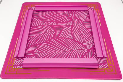 The Paradise Mahjong Travel Mat - Passion Pink