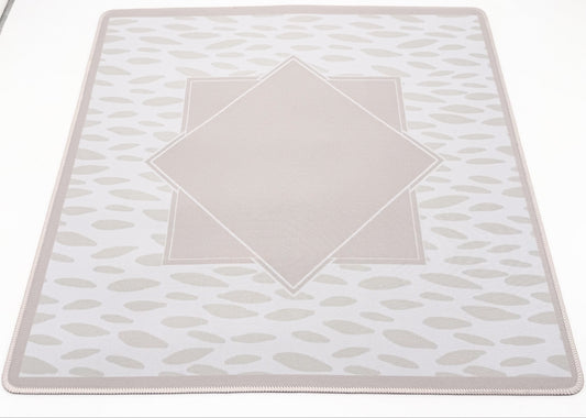 The Neutre Blanc Mahjong Travel Mat