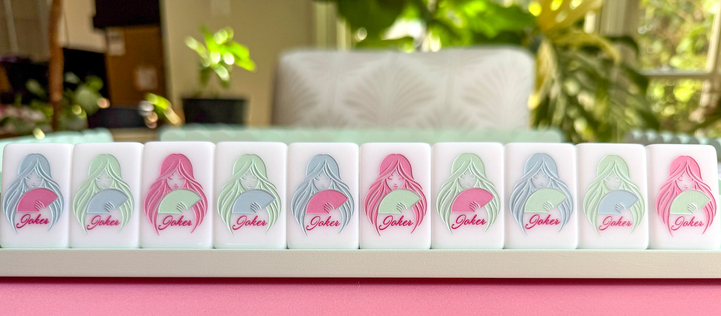 The Allure Mahjong Tile Set w/ Acrylic Display Box
