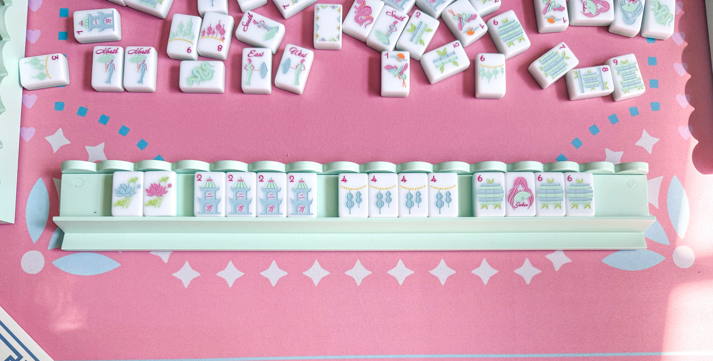 The Allure Mahjong Tile Set w/ Acrylic Display Box