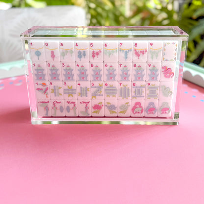 The Allure Mahjong Tile Set w/ Acrylic Display Box