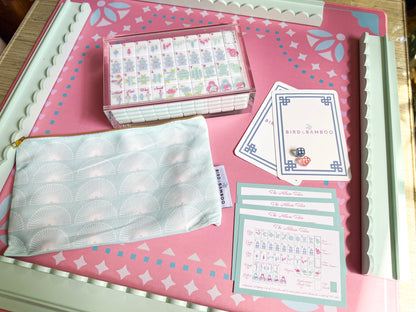 The Allure Mahjong Tile Set w/ Acrylic Display Box