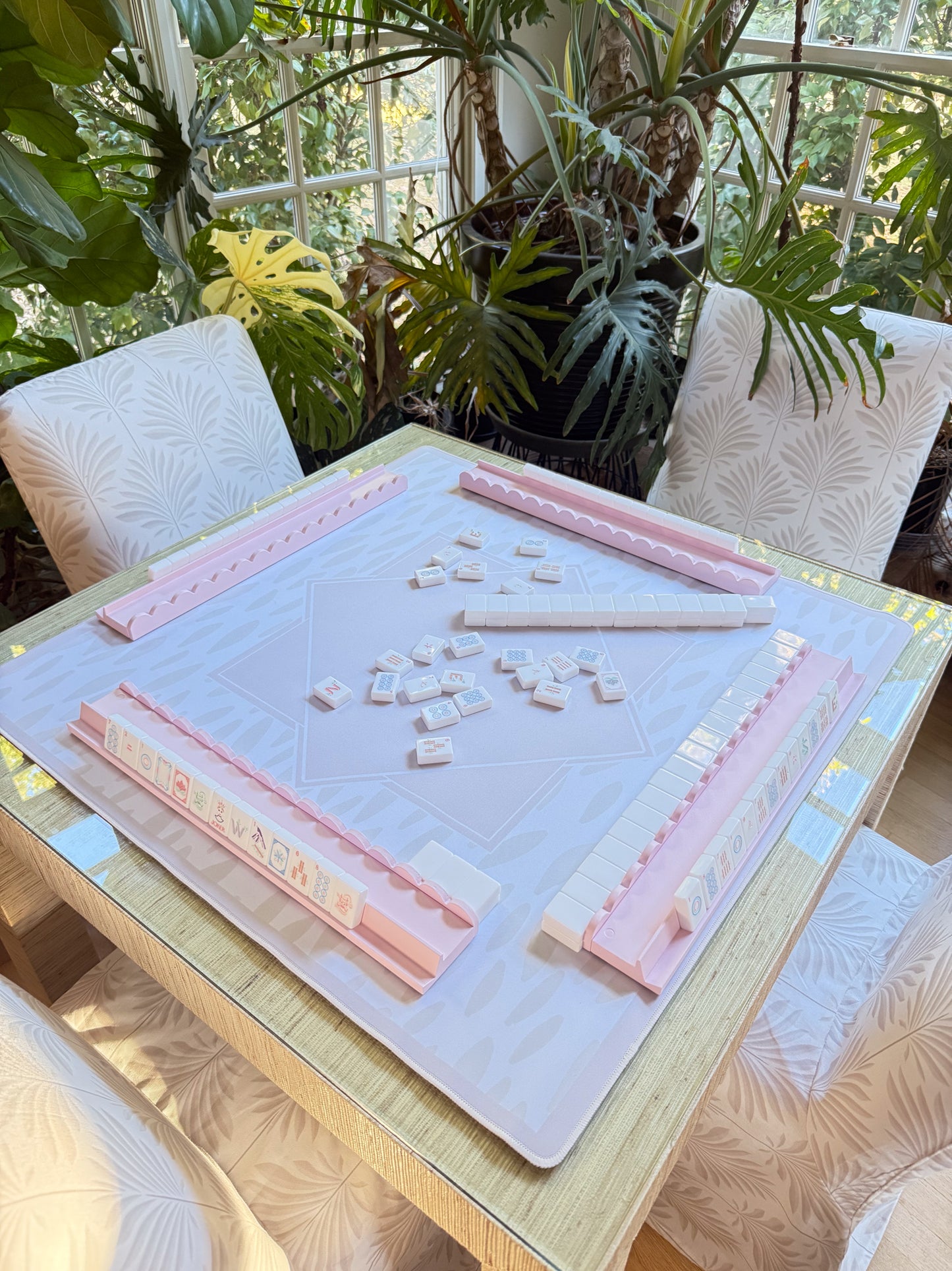 The Neutre Blanc Mahjong Mat