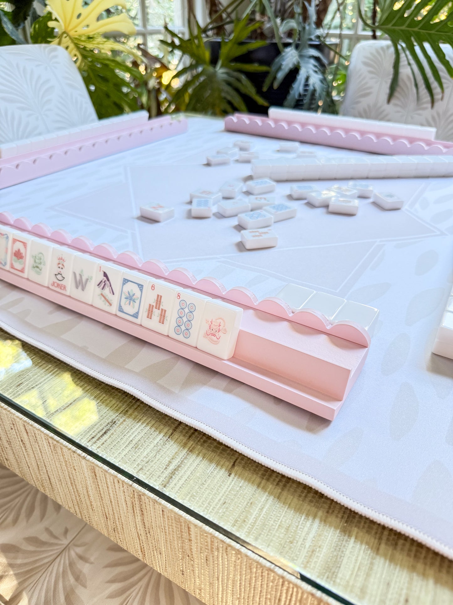 The Neutre Blanc Mahjong Mat