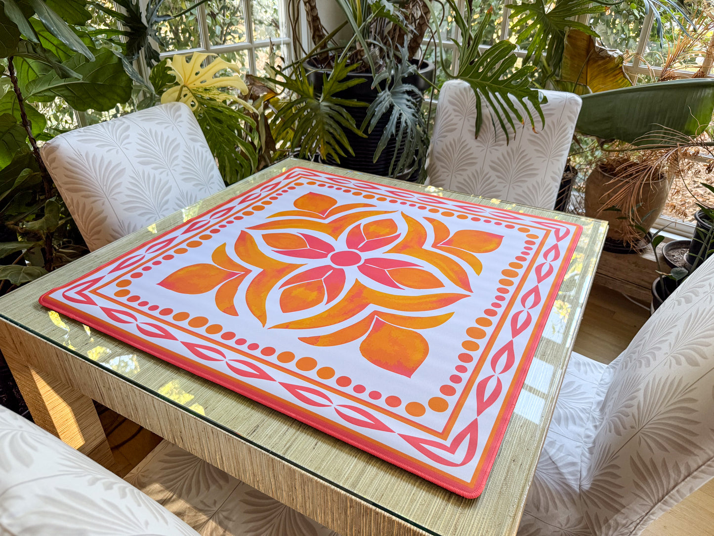 The Tangelo Delphine Mahjong Mat