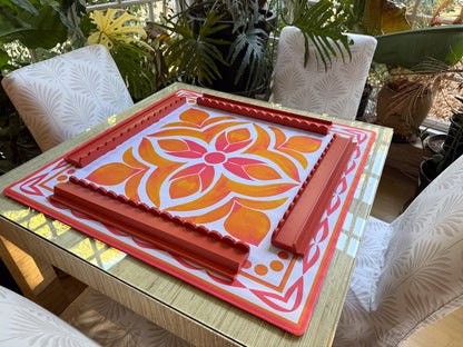 The Tangelo Delphine Mahjong Mat