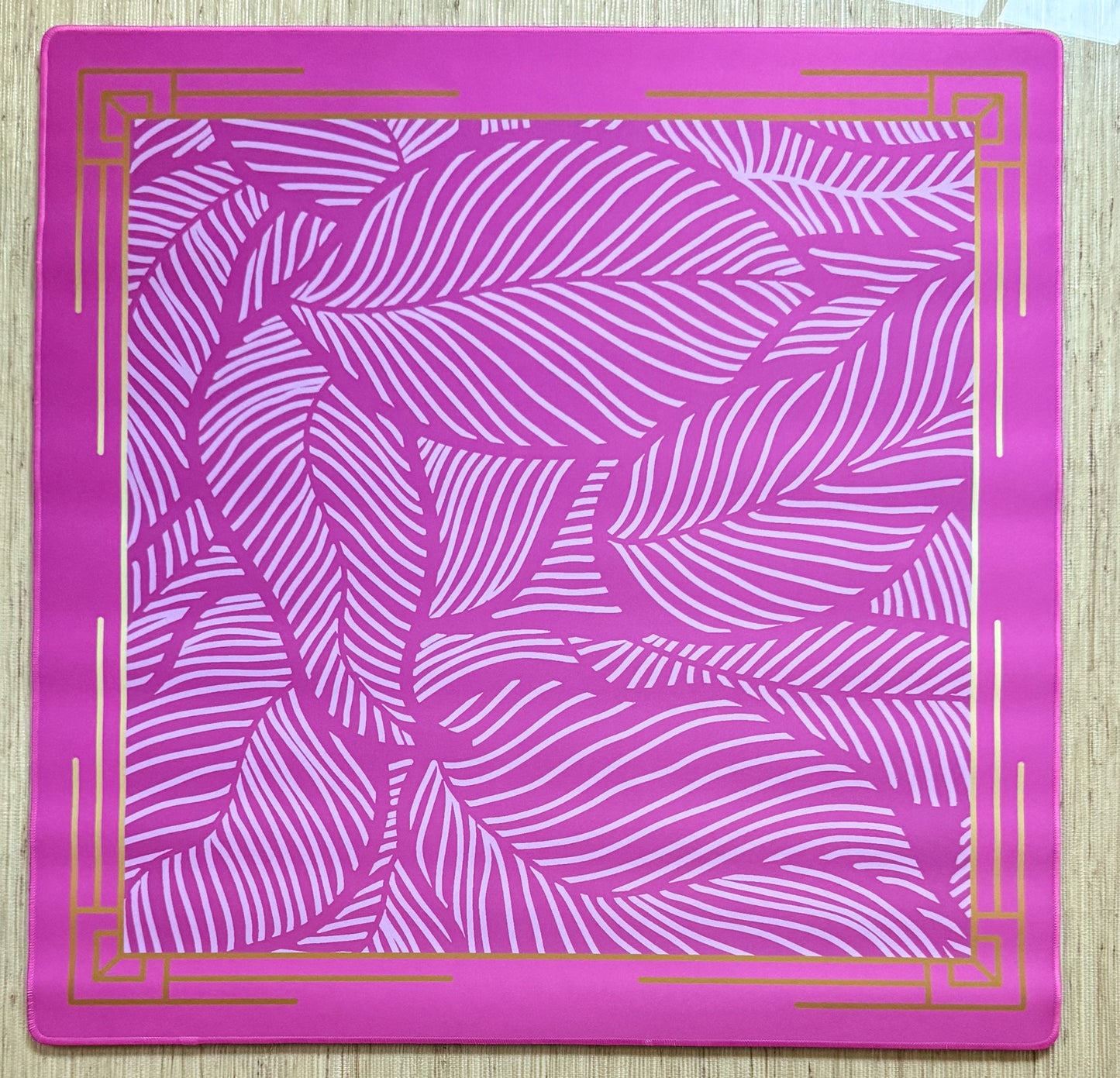 The Paradise Mahjong Mat - Passion Pink