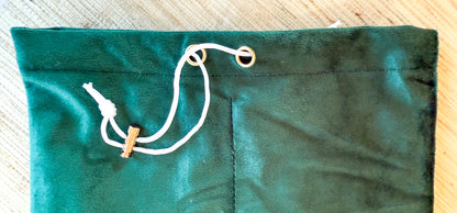 Velvet Drawstring Mahjong Rack Bag