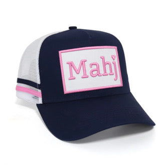 Mahjong Trucker Hat - Navy