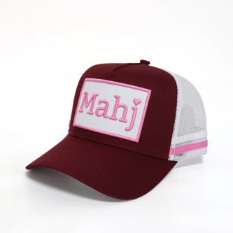 Mahjong Trucker Hat - Red