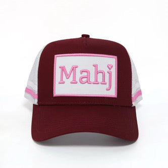 Mahjong Trucker Hat - Red
