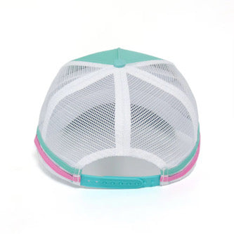 Mahjong Trucker Hat - Aqua