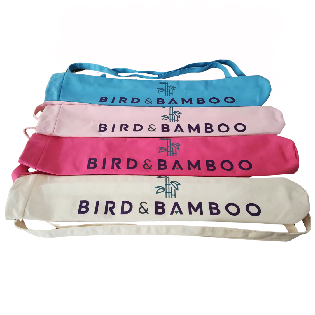Bird & Bamboo Mahjong Mat Bag