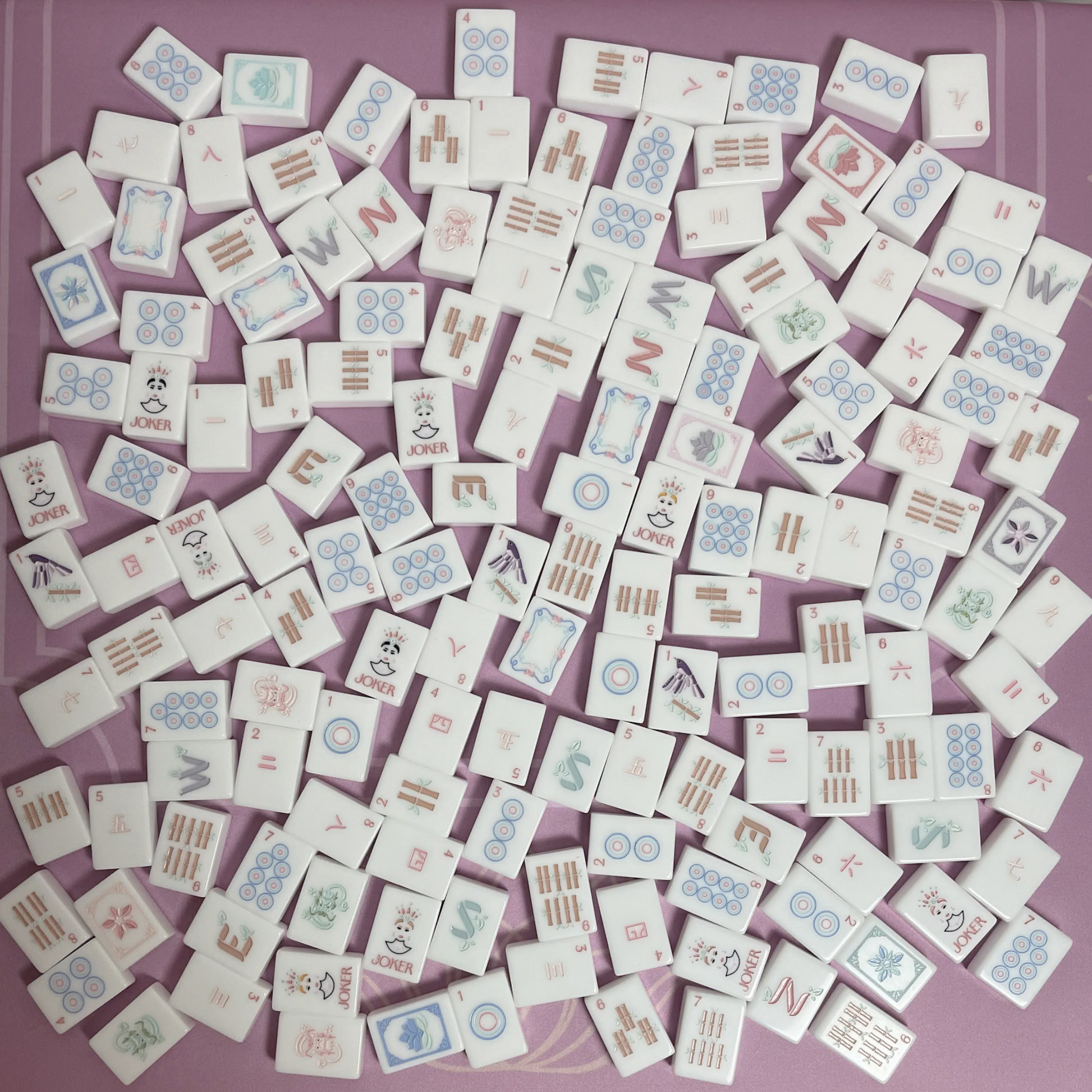 The Belle Mahjong Tile Set full