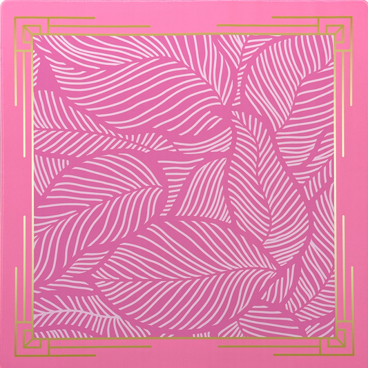 The Paradise Mahjong Mat - Passion Pink front