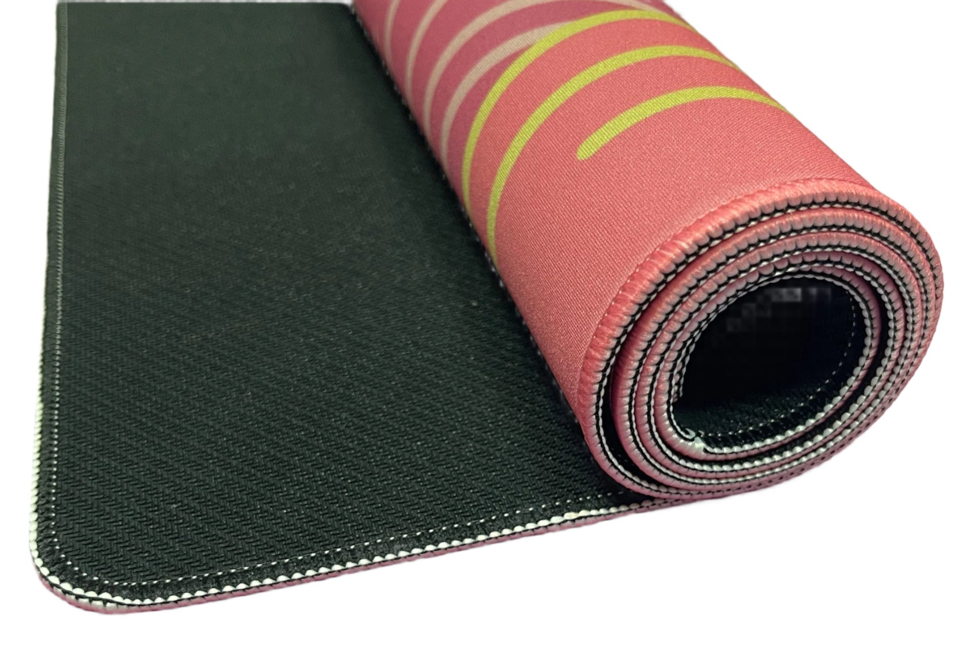 The Paradise Mahjong Mat - Passion Pink rolled