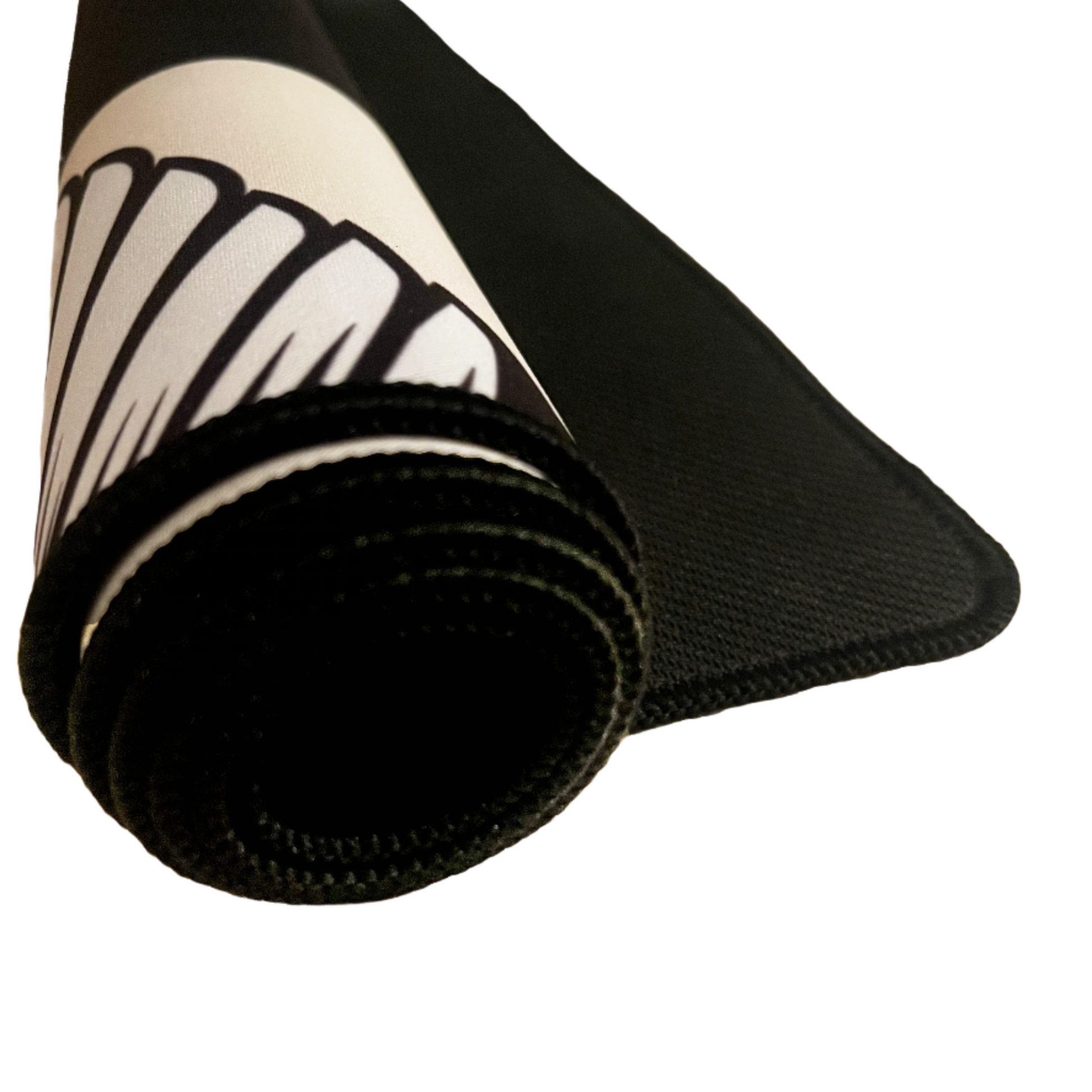 The Sparrow Mahjong Mat- Black rolled