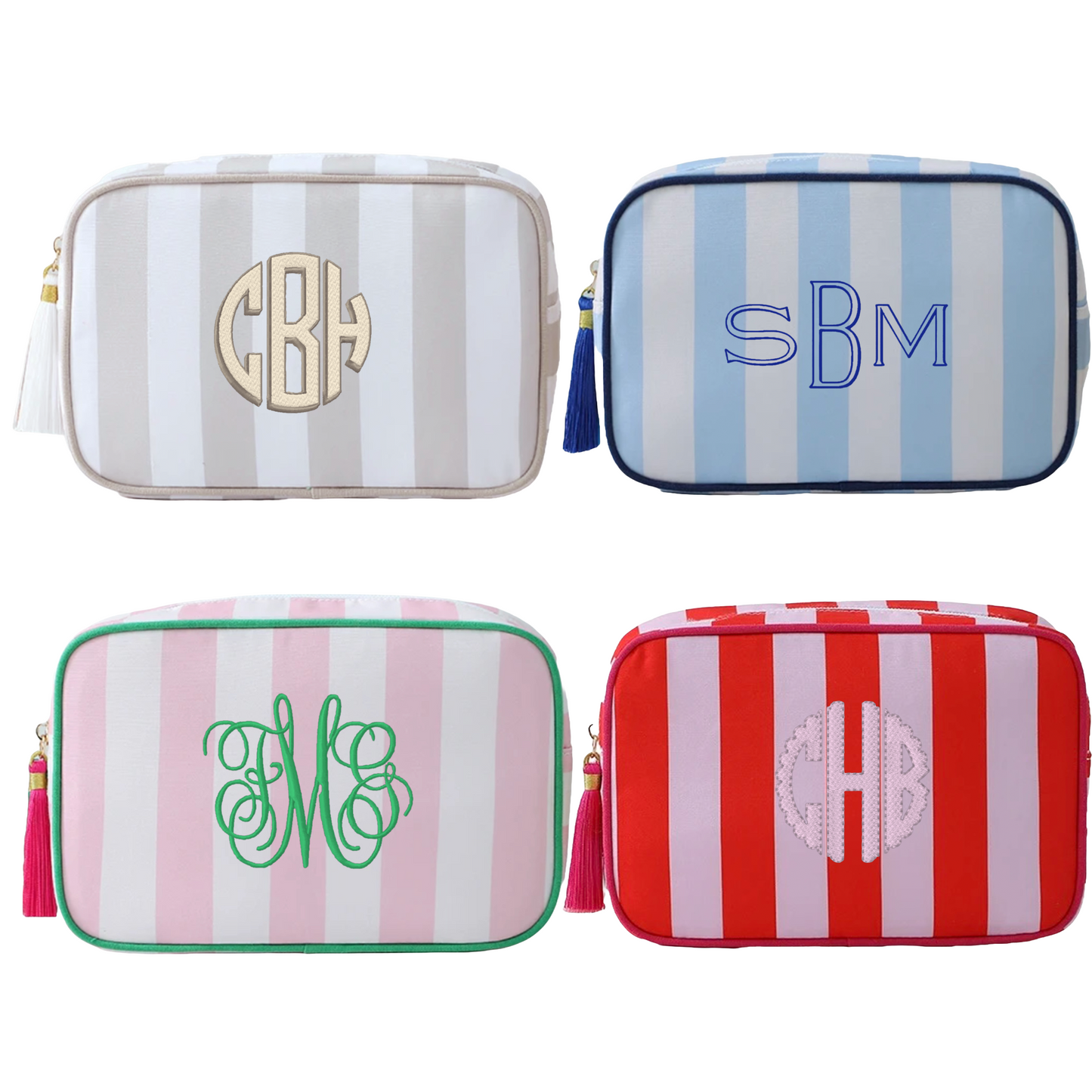 Custom Monogramed Mahjong Tile Bag